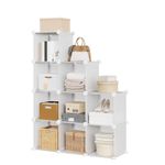 9 Cube Storage Organizer Display PVC Shelf Storage Unit Organizer Office Home
