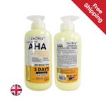 AHA White Body Lotion | Strong Whitening with AHA, Vitamin C & E 500ml