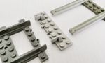 Train Track Adapter for Lego Connect old track to new track