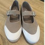Vans Mary Jane Suede Taupe Tan Sneakers Shoes Womens 7.5 Mens 6 500714