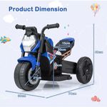 Kids Ride On Motorcycle 6V Electric Off-Road Motorbike Red,Blue and Pink UK sell