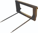 Tractor Bale Spike Frame Quick Euro Brackets 1100mm Tine M22 Conus 1 - INC VAT!