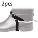 2Pcs Spur Straps Boot Straps for Outdoor Equestrian Horse Riding