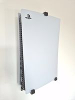 PS5 Wall Mount Bracket Holder Stand Black For Original PS5 Disc Edition