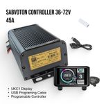 Sabvoton Controller Ratted 45A 48V-72V 2000W 3000W Pure Sine Wave Programable