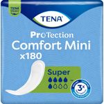 180 x TENA Proskin Comfort Mini Super Incontinence Pads | 6 Packs of 30