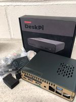 Desk Pi Pro Set-Top Box - The Ultimate Case for Raspberry Pi4 Brand New EU Plug