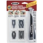 Hyde 10450 Decorator's Paint Contour Scraper 6 Stainless Steel Blades