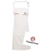 Personalised Masterchef Cooking apron with pocket personalised with your name
