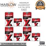 4 X U-POL Maximum HS 2K Clearcoat Kit 30L with Fast Hardener - New