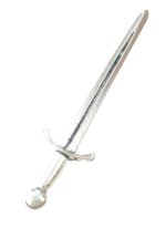 Long sword Design 2 Handcrafted from English Pewter in UK Lapel Pin Badge