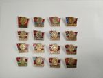 Flags and coats of arms of the USSR countries, 16 Soviet pin badges, *341