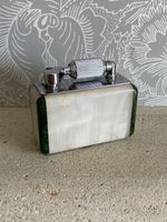 McMurdo Onyx and Malachite Table Lighter. Made In England. Vintage