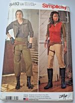 Cosplay Sewing Pattern Sci Fi Adventurer Firefly Inspired Costume Simplicity 848