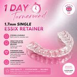 1.7mm  Custom Fit Dental Essix Retainer Upper or Lower 1 day turnaround, No kit 