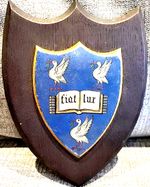 University of Liverpool Mess Plaque Beautifully Hand Restored