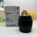 Panasonic Lumix G 25mm f/1.7 Lens Excellent For M4/3