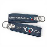 American Airlines 100 Years Folded Key Strap