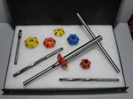 VW BUG 3 ANGLE CUT CARBIDE TIPPED VALVE SEAT CUTTER KIT 1200,1300,1600 CC