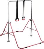 Adjustable Foldable Pull Up Bar & Power Tower Station - 330 Lbs Capacity