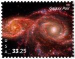 #6057 2026 Galaxy Pair Express Mail  - MNH