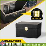 Extra Large | Faraday Box for Car Keys Universal Faraday Pouch for cars, Black