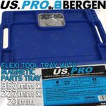 US PRO Non Slip Tool Tray With Magnetic Parts Tray Flexible Non-Slip Parts Tray