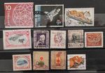 Lot of 12 High Face Value Stamps- Used