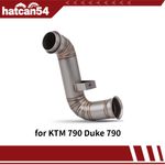 KTM 790 Duke 790 Adventure / R Exhaust Mid Link Pipe Collector 2018-2024 UK