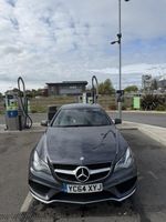 Beautiful Mercedes-Benz E220 AMG Sport Coupe in Metallic Grey.