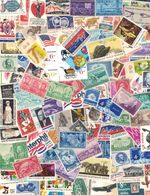 LOT OF **100** MINT U.S. POSTAGE STAMPS FROM 1920'S & UP **ALL**UNUSED**MINT**