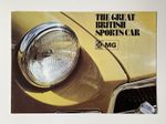 MG Range Sales Brochure c.1973 - Midget Mk3, MGB, MGB GT, MGB GT V8