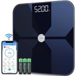 digital weighing scale compatible with fitbit, google fit & apple health 