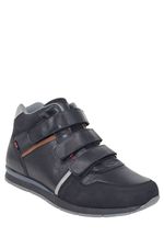 Mens Wide Fit Triple Touch Fasten Boot Adjustable Straps & Padded Ankle Collar
