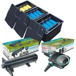 Complete Koi Fish Box Filter System / Pond Pump / UV Steriliser / Flexible Hose
