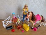 Barbie Horse Pony Set Barbie and Chelsea Hugs 'N' Horses Playset