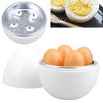 Microwave Egg Poacher FOR 4 EGGS - Oven Boiler Cooker Steamer Maker Non-Stick