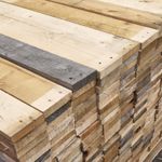 20m² -Reclaimed Pallet Wood-Wall Cladding Timber Planks Boards FREE P&P