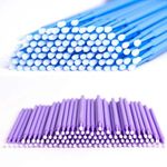 100PCS Car Applicator Stick Paint Touch-up Brushes Cleaning Maintenance Tools