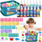 Aqua Fairy Water Gel Kit DIY Toys Age 3+, 46 PCS Magic Water Elf Kit, Aqua Gelz