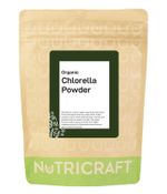 Organic CHLORELLA powder by NUTRICRAFT™ - cracked cell wall - green superfood