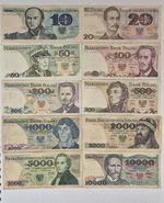 Poland banknotes Set Lot 10 20 50 100 200 500 1000 2000 5000 10000  zlotych 
