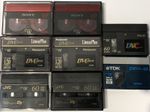 8 x MiniDV Video Camcorder Tapes Sony TDK Fuji Vintage Retro Job Lot Untested