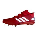 adidas Adizero Speed 8 Baseball Shoes Metal Cleats - Red - UK Size 5.5 - 11.5