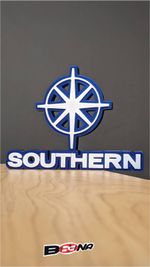 Southern TV Regional Channel  logo display  South East England Beena Studio