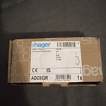 Hager ADC932R Type A RCBO C32 30mA 32A AC 230-240V 2 Pole DIN Rail