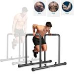 Dip Station Chin Up Parallel Bars Pull Up Power Tower Home Gym Workout 227kg