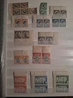 Grenada 1959 QE2 - 2 sets (6c missing on one set) all MNH doubles