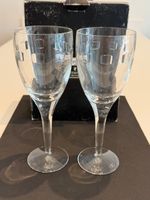 Waterford Crystal Geo by John Rocha Wine Glasses Pair (original box)
