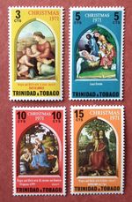 Trinidad & Tobago (1971) Christmas / Art / Religious Scenes - Mint (MNH)